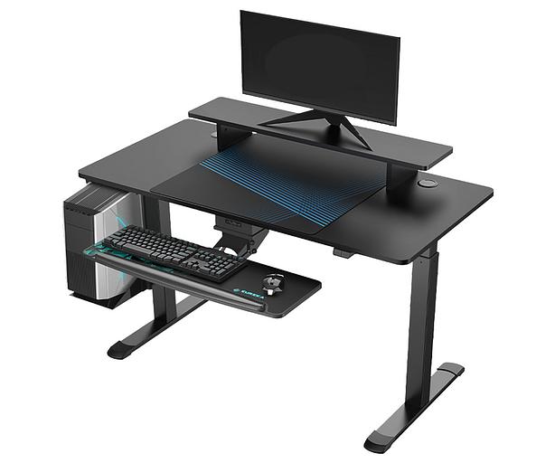 Стол для для компьютера c электрической регулировкой по высоте EUREKA ERK-SM55-B фото 1