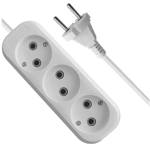 Defender Удлинитель B230 10 А, 3.0 м [99277], без заземления фото 1