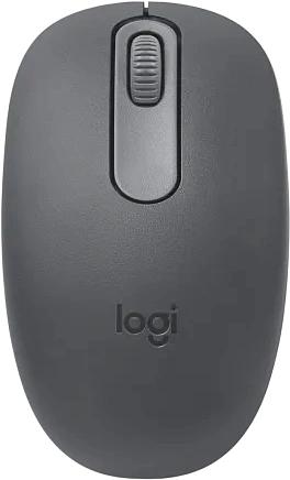 Мышь Logitech M196 графитовый оптическая (1000dpi) беспроводная BT USB фото 1