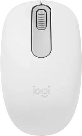 Мышь Logitech M196 белый оптическая (1000dpi) беспроводная BT USB фото 1