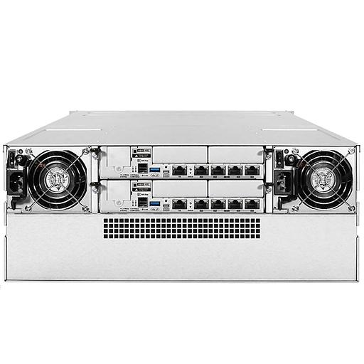 Платформа СХД Infortrend GS2024R01C0FD-8U32 | EonStor GS 2000 4U/24bay, cloud-integrated unified storage, supports NAS, block, object storage and cloud gateway, dual redundant co ntroller subsystem including 2x12Gb/s SAS EXP. ports, 8x1G iSCSI ports +4x фото 4