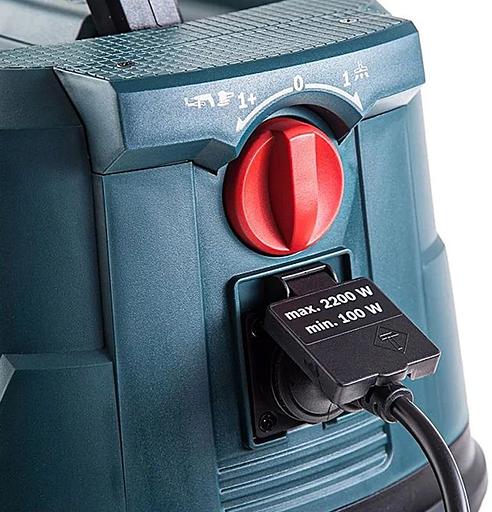 Строительный пылесос Bosch GAS 15 PS синий фото 6