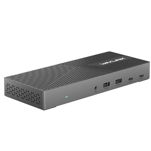 Docking Station WAVLINK USB-C Triple Display 4K@60Hz Universal /100W PowerDelivery Include 20V/8A Power Adapter/ 4xUSB3.0/3xUSB C/2xDP 4K 60HZ/3xHDMI 4K 60HZ/1xGigabit LAN/1xAudio In/Out фото 1