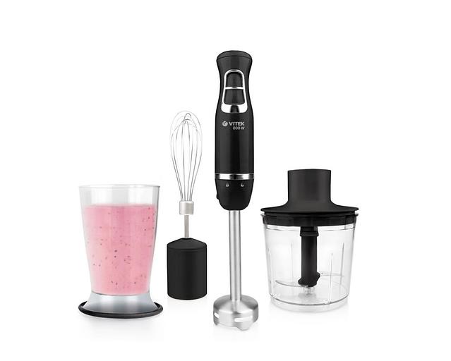 Блендер погружной Vitek VT-3419 800Вт черный фото 1