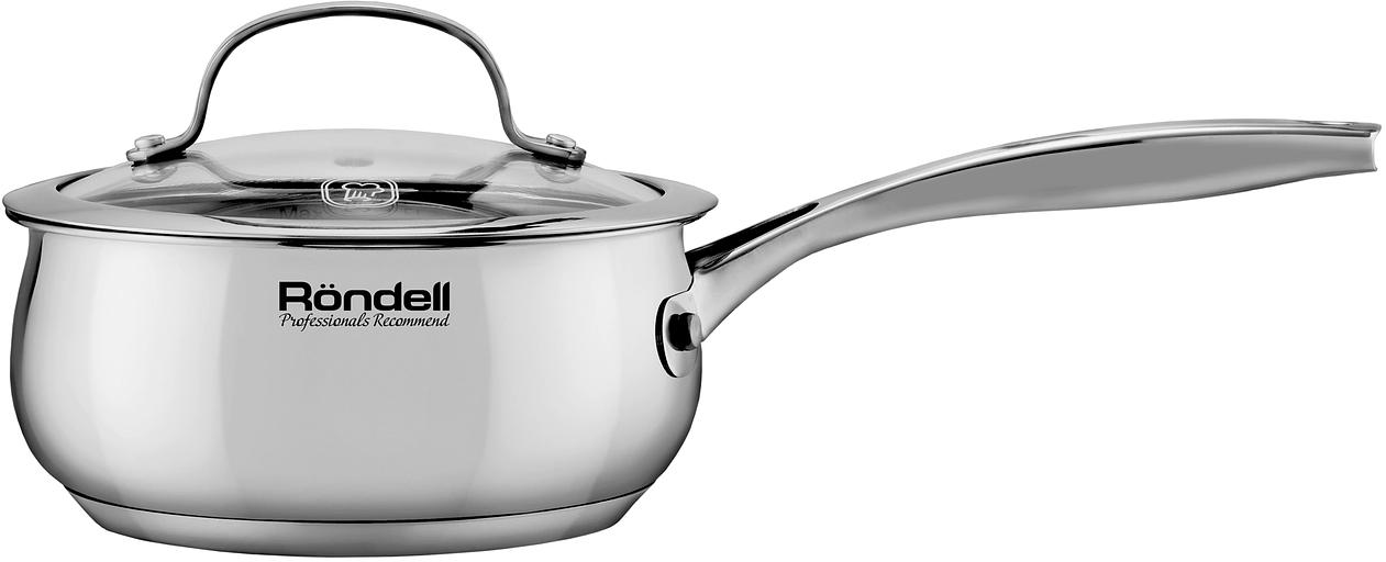 Ковш Rondell Calypso RDS-1670 1.5л. d=16см (с крышкой) стальной фото 2