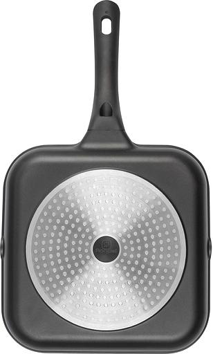 Сковорода-гриль Rondell Weiser RDA-1554 квадратная 28см покрытие: Xylan Plus ручка несъемная (без крышки) черный фото 5