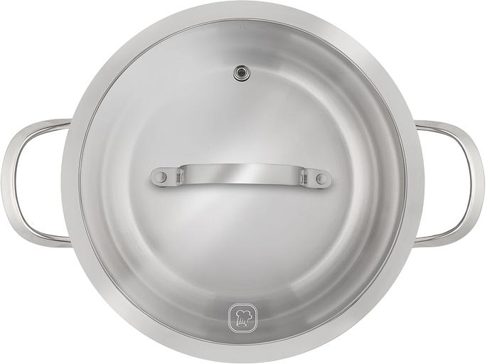 Кастрюля Rondell Calypso RDS-1671 3.8л. d=20см (с крышкой) стальной фото 3