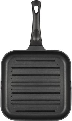 Сковорода-гриль Rondell Schwarz RDA-1683 квадратная 28см покрытие: Xylan Plus ручка несъемная (без крышки) черный фото 5