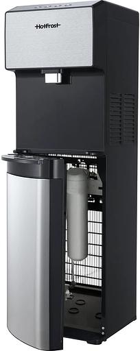 Пурифайер Hotfrost V450PUFSM напольный компрессорный серебристый/черный фото 4