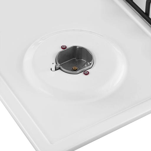 Газовая варочная поверхность Maunfeld EGHE.64.3STS-EW белый фото 7