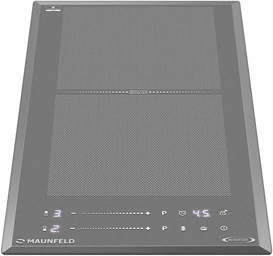 Индукционная варочная поверхность Maunfeld CVI292S2FLGR Inverter серый фото 2