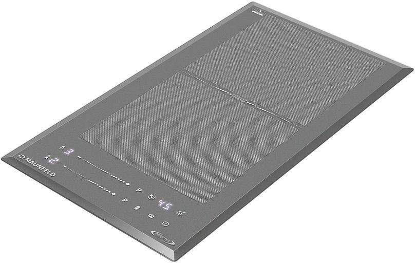 Индукционная варочная поверхность Maunfeld CVI292S2FLGR Inverter серый фото 3