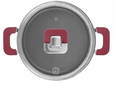 Набор 8 предметов: Кастрюли с/кр 20 см (3,0л), 24 см (5,6л), ковш с/кр 16 см (1,4л), сотейник б/кр 2 фото 3