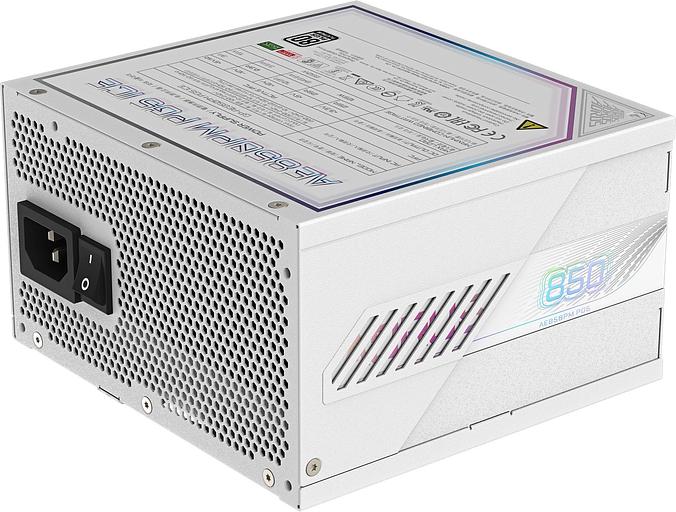 Блок питания Gigabyte ATX 850W GP-AE850PM PG5 ICE Gen.5 80+ platinum (20+4pin) APFC 120mm fan 16xSATA Cab Manag RTL фото 2