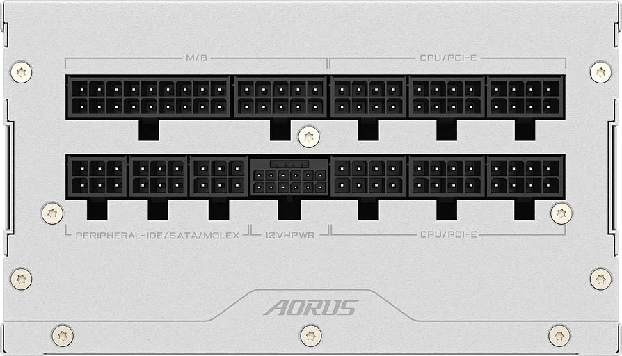 Блок питания Gigabyte ATX 850W GP-AE850PM PG5 ICE Gen.5 80+ platinum (20+4pin) APFC 120mm fan 16xSATA Cab Manag RTL фото 6