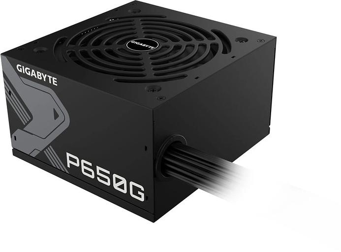 Блок питания Gigabyte ATX 650W GP-P650G 80+ gold (20+4pin) APFC 120mm fan 6xSATA RTL фото 2