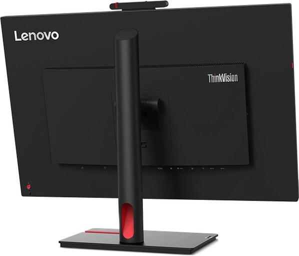 Монитор Lenovo 27" ThinkVision T27hv-30 черный IPS LED 4ms 16:9 HDMI M/M Cam матовая HAS Piv 1000:1 300cd 178гр/178гр 2560x1440 75Hz DP 2K USB 7.9кг фото 3