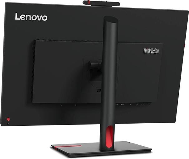Монитор Lenovo 27" ThinkVision T27hv-30 черный IPS LED 4ms 16:9 HDMI M/M Cam матовая HAS Piv 1000:1 300cd 178гр/178гр 2560x1440 75Hz DP 2K USB 7.9кг фото 4