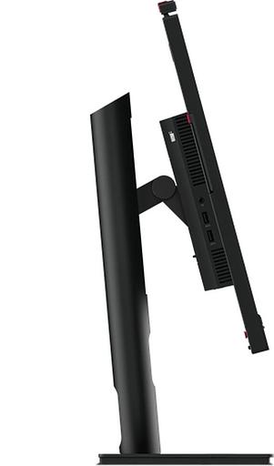 Монитор Lenovo 27" ThinkVision T27hv-30 черный IPS LED 4ms 16:9 HDMI M/M Cam матовая HAS Piv 1000:1 300cd 178гр/178гр 2560x1440 75Hz DP 2K USB 7.9кг фото 5