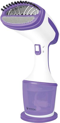 Отпариватель ручной Vitek 2660-VT-01 1600Вт белый/фиолетовый фото 1