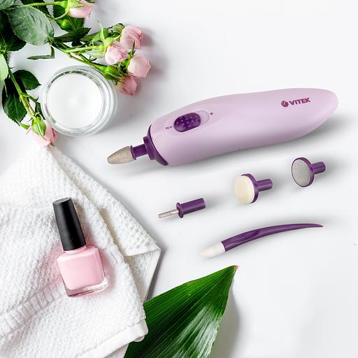 Маникюрный набор Vitek VT-8254 розовый фото 6