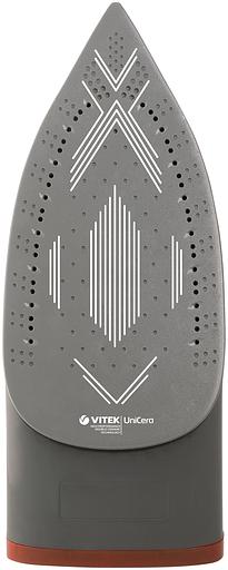 Утюг Vitek VT-8348 2400Вт серый/красный фото 4