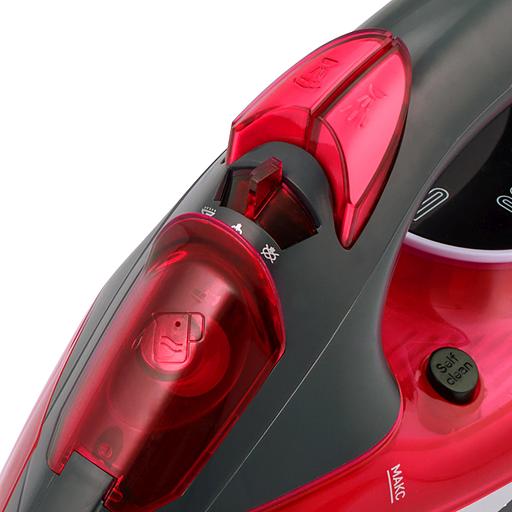 Утюг Vitek VT-8348 2400Вт серый/красный фото 7