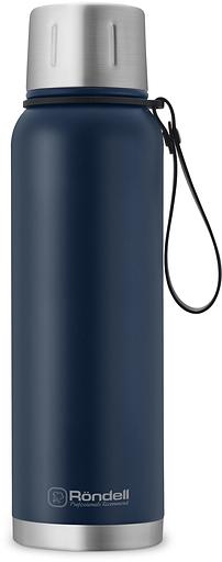 Термос для напитков Rondell Promenade RDS-1820 1л. синий картонная коробка фото 1
