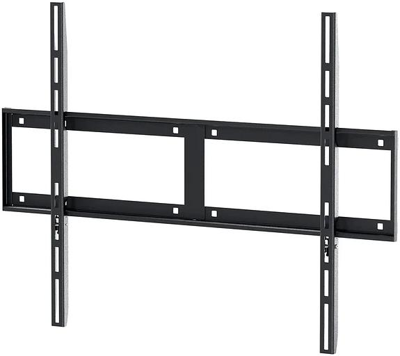 Кронштейн для телевизора Holder LCD-F8601-B черный 55"-100" макс.75кг настенный фиксированный фото 1