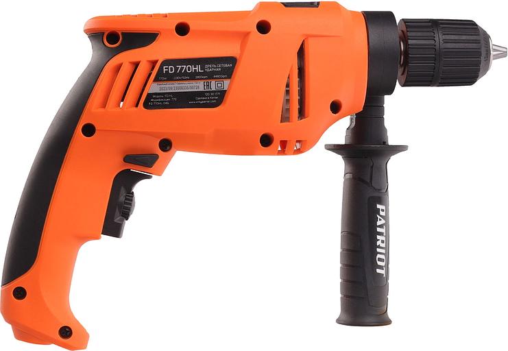 Дрель ударная Patriot FD 770HL 770Вт патрон:быстрозажимной реверс (120301771) фото 3