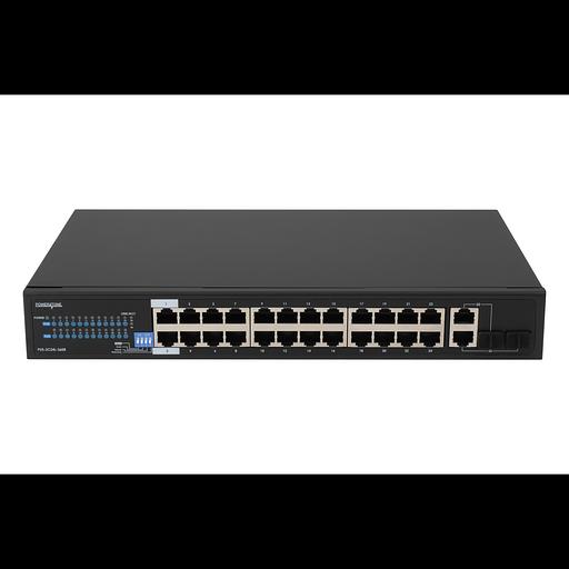 Неуправляемый 24 портовый PoE коммутатор PUS-2C24L-360R с возможностью установки в стойку фото 1