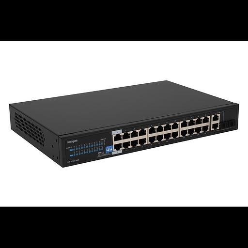 Неуправляемый 24 портовый PoE коммутатор PUS-2C24L-360R с возможностью установки в стойку фото 2