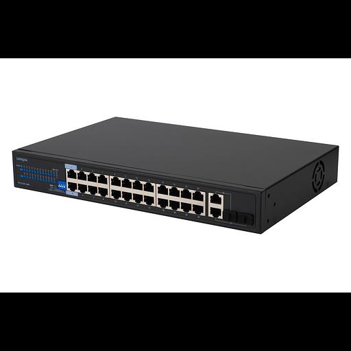 Неуправляемый 24 портовый PoE коммутатор PUS-2C24L-360R с возможностью установки в стойку фото 3