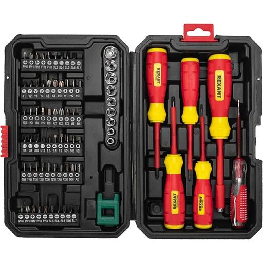 Rexant (12-4771-3) Набор отверток диэлектрических, 76 предметов фото 1