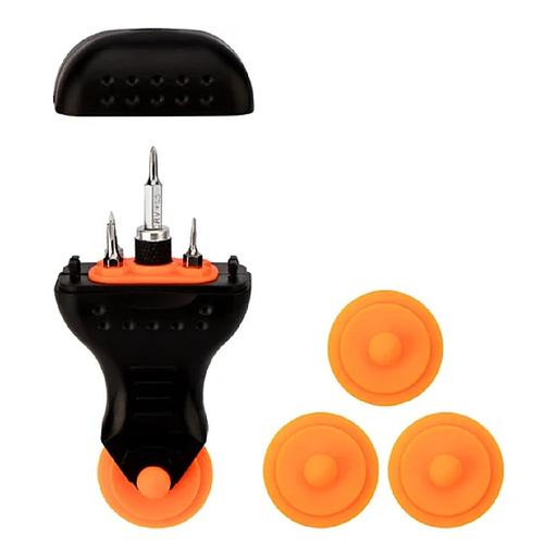 Kranz (KR-12-4770) Набор отверток и роликов для ремонта мобильных устройств 9 предметов фото 1