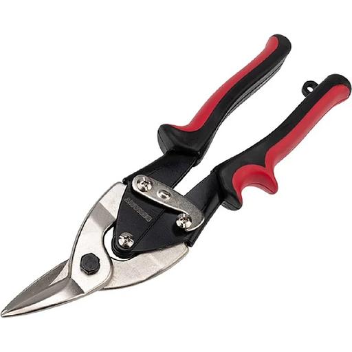 Rexant (12-4629) Ножницы по металлу правые 260 мм никелированные, двухкомпонентные рукоятки фото 1