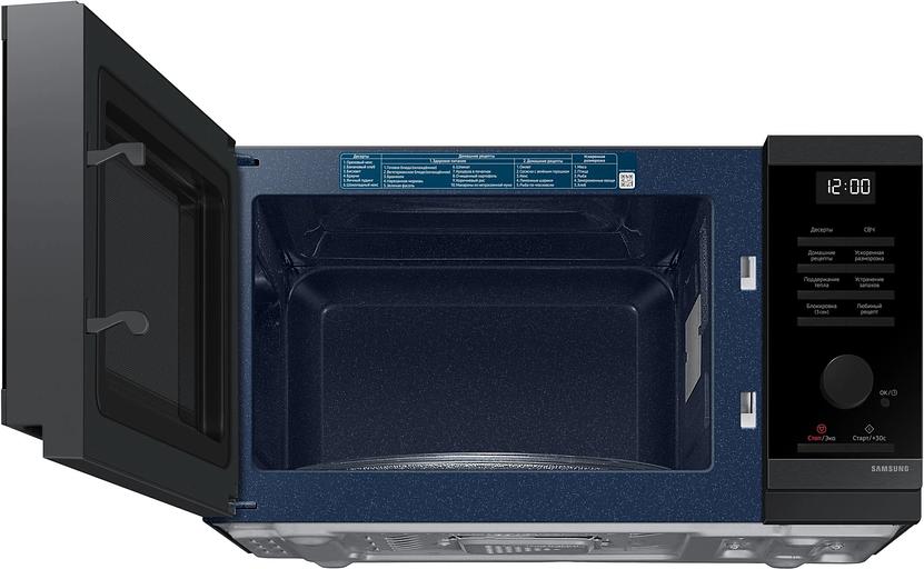 Микроволновая Печь Samsung MS23DG4504AGBW 23л. 800Вт черная сталь фото 6