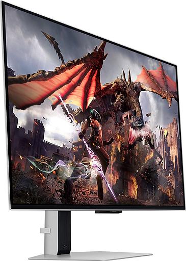 Монитор Samsung 32" Odyssey OLED G8 LS32DG800SIXCI серебристый OLED LED 16:9 HDMI M/M TV матовая HAS Piv 250cd 178гр/178гр 3840x2160 240Hz FreeSync Premium Pro DP 4K USB 8.4кг фото 8