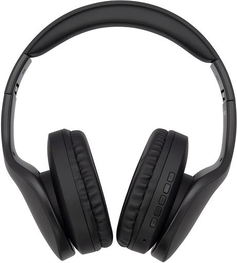 Гарнитура накладные Hyundai H-HP104 черный беспроводные bluetooth оголовье фото 2