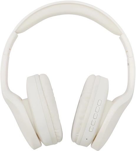 Гарнитура накладные Hyundai H-HP104 белый беспроводные bluetooth оголовье фото 2