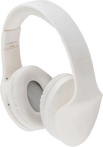 Гарнитура накладные Hyundai H-HP104 белый беспроводные bluetooth оголовье фото 4