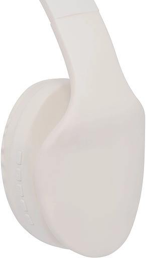 Гарнитура накладные Hyundai H-HP104 белый беспроводные bluetooth оголовье фото 9