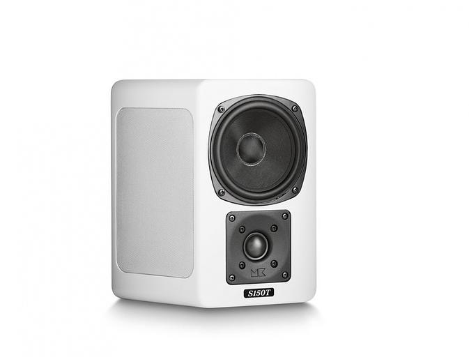 Настенные тыловые трипольные акустические системы Miller & Kreisel® S150T. Цвет: Белый матовый. Пара. фото 1