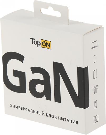 Блок питания TopON TOP-GaN-100WB автоматический 100W 5V-20V 5A 2xUSB от бытовой электросети LED индикатор фото 9