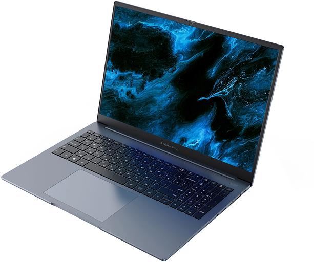Ноутбук Digma Pro Pactos Core i3 1215U 8Gb SSD256Gb Intel UHD Graphics 16" IPS FHD (1920x1200) Windows 11 Professional dk.grey WiFi BT Cam 6060mAh (DN16P3-8CXW01) фото 2