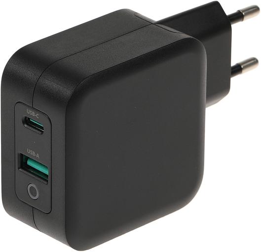 Блок питания TopON TOP-GaN-65WB автоматический 65W 5V-20V 3.25A 2xUSB от бытовой электросети LED индикатор фото 3