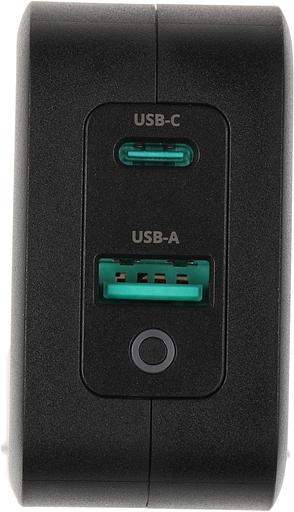 Блок питания TopON TOP-GaN-65WB автоматический 65W 5V-20V 3.25A 2xUSB от бытовой электросети LED индикатор фото 7