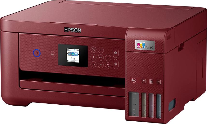 МФУ струйный Epson EcoTank L4267 (C11CJ63512) A4 Duplex WiFi красный (RED) фото 1