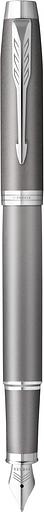 Ручка перьев. Parker IM Writing Rituals F331 (2203896) серый сталь нержавеющая F подар.кор. фото 1