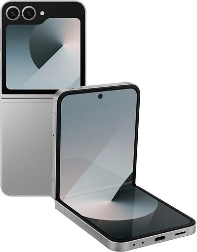 Смартфон Samsung SM-F741B Galaxy Z Flip 6 256Gb 12Gb серый раскладной 3G 4G 1Sim 6.7" 1080x2640 Android 14 50Mpix 802.11 a/b/g/n/ac/ax NFC GPS GSM900/1800 GSM1900 TouchSc Protect фото 1